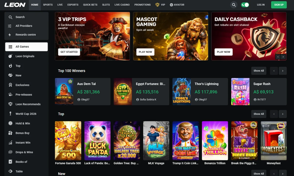 LEON Casino Australia