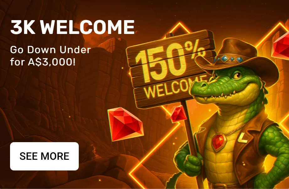 LEON Casino Australia: 100% welcome bonus of up to A$3,000 plus 100 Free Spins